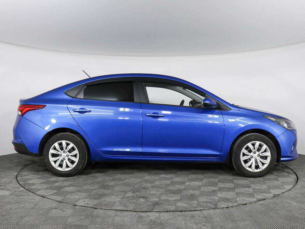 Hyundai Solaris 2021 года с пробегом. Фото: #3
