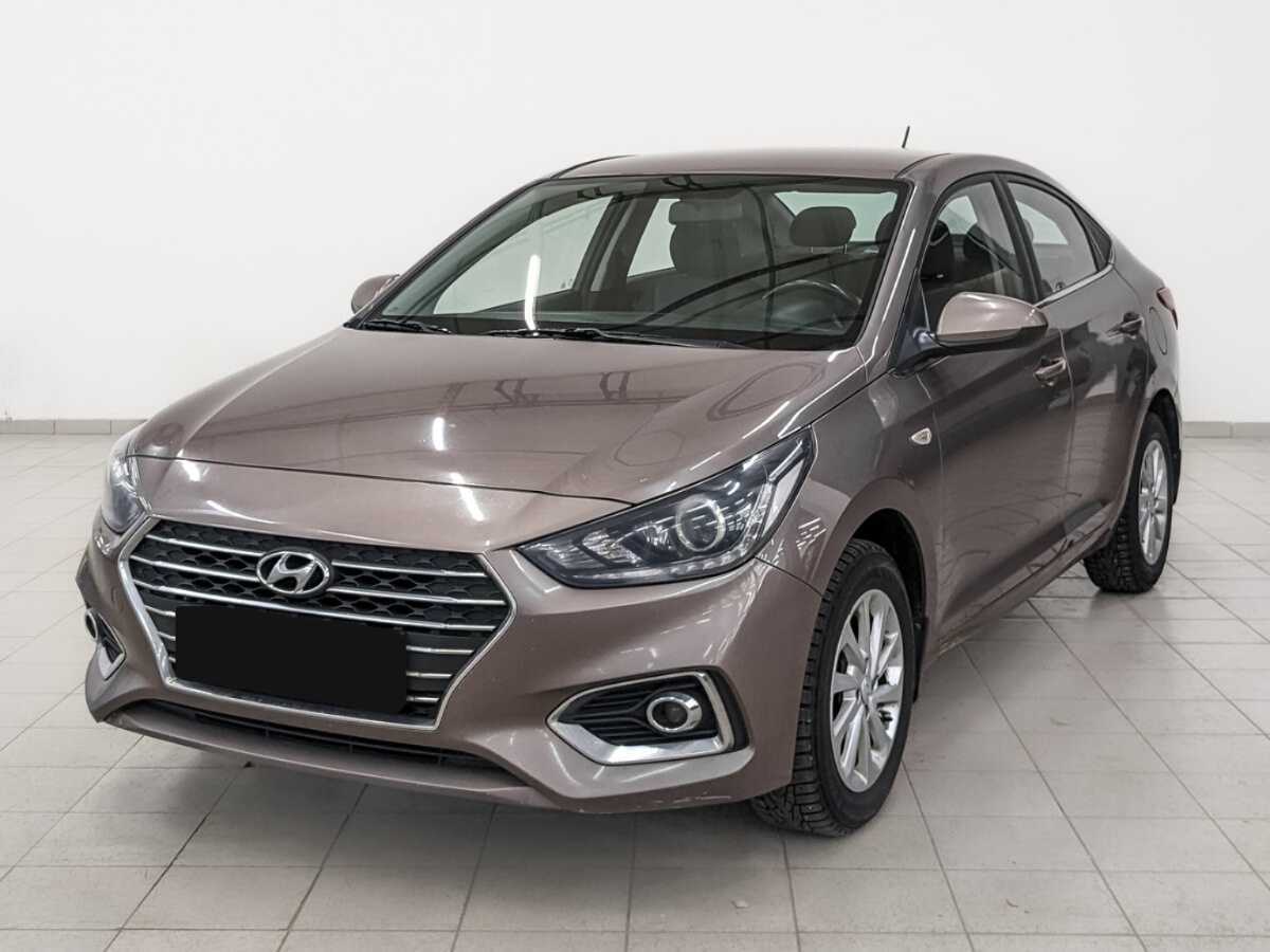 Hyundai Solaris 2018 года с пробегом. Посмотреть фото