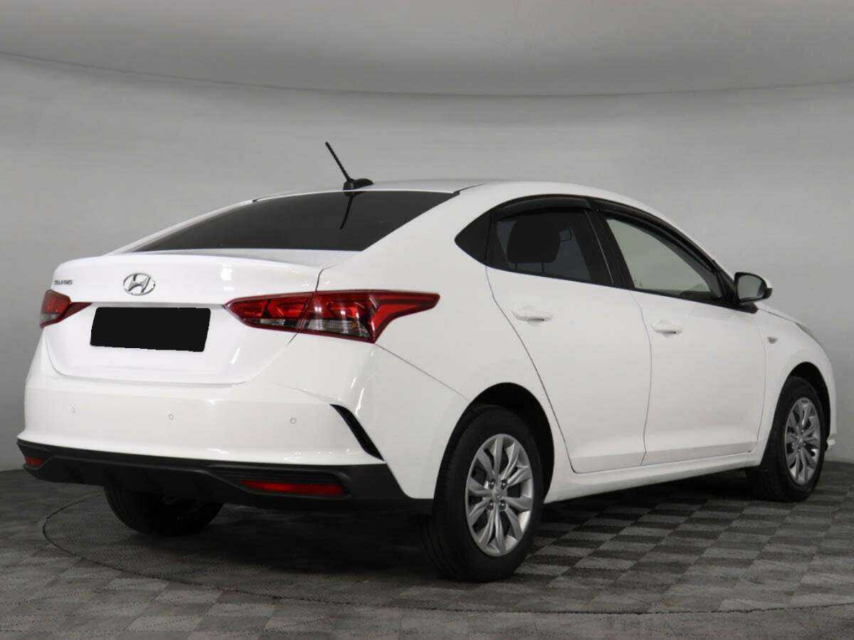 Hyundai Solaris 2021 года с пробегом. Фото: #4
