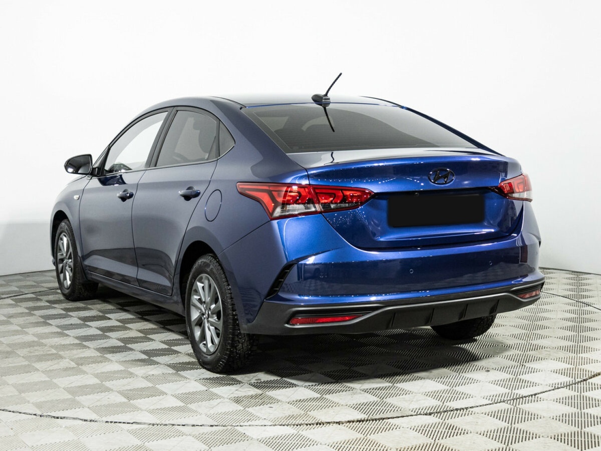 Hyundai Solaris 2021 года с пробегом. Фото: #6