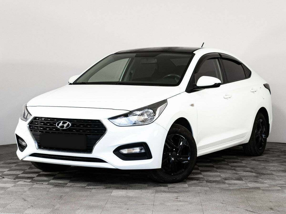 Hyundai Solaris 2018 года с пробегом. Посмотреть фото