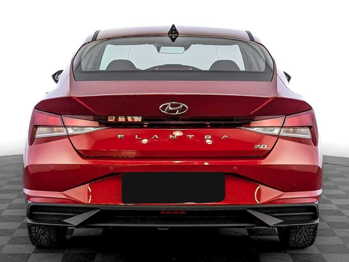 Hyundai Elantra 2021 года с пробегом. Фото: #5