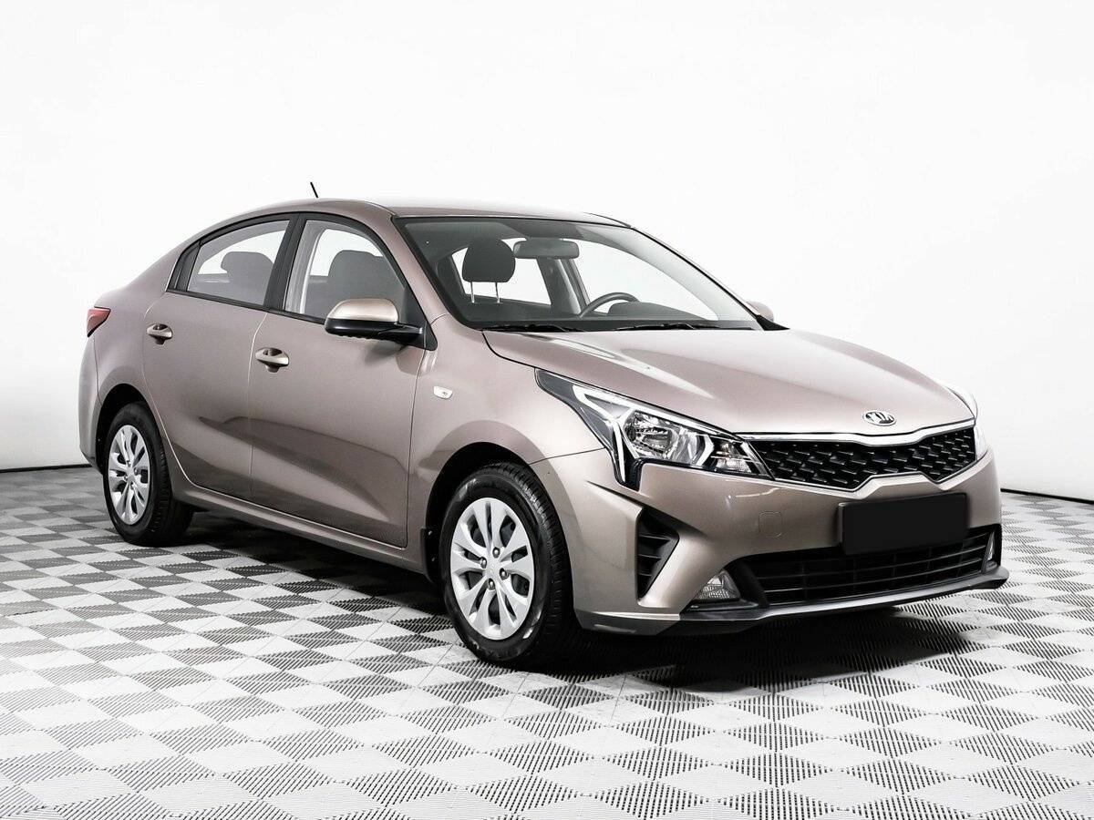 Kia Rio 2021 года с пробегом. Фото: #1