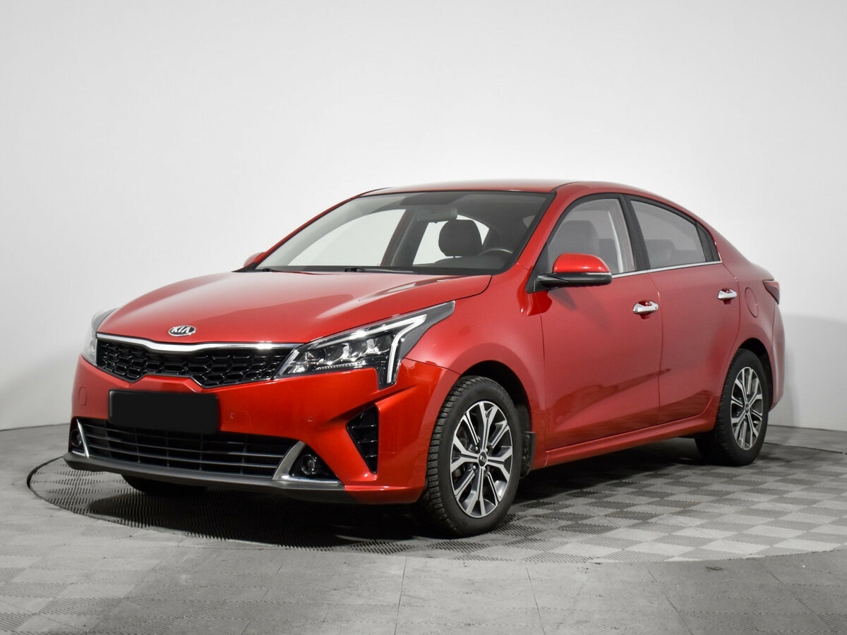 Kia Rio 2020 года с пробегом. Посмотреть фото