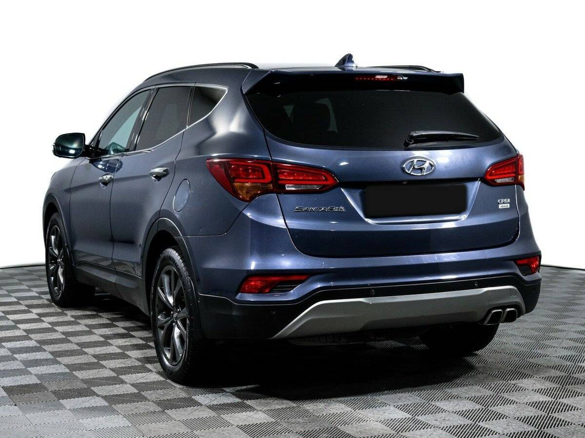Hyundai Santa Fe 2017 года с пробегом. Фото: #6