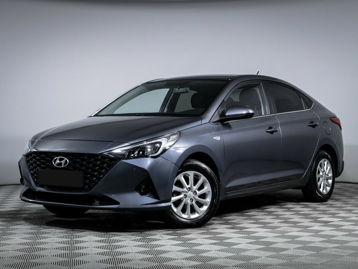 Hyundai Solaris 2021 года с пробегом. Посмотреть фото