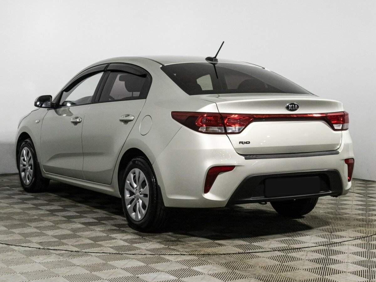 Kia Rio 2019 года с пробегом. Фото: #6