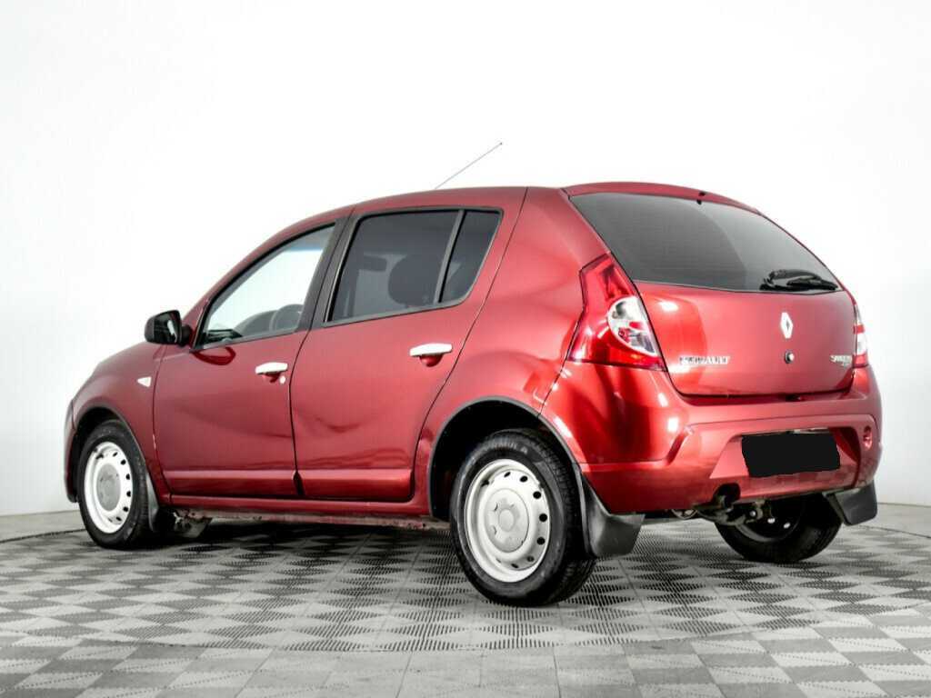 Renault Sandero 2012 года с пробегом. Фото: #6