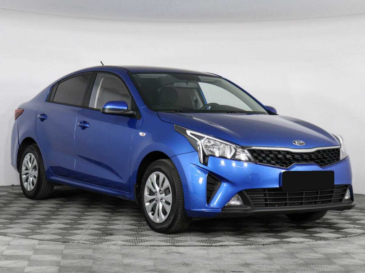 Kia Rio 2021 года с пробегом. Фото: #2