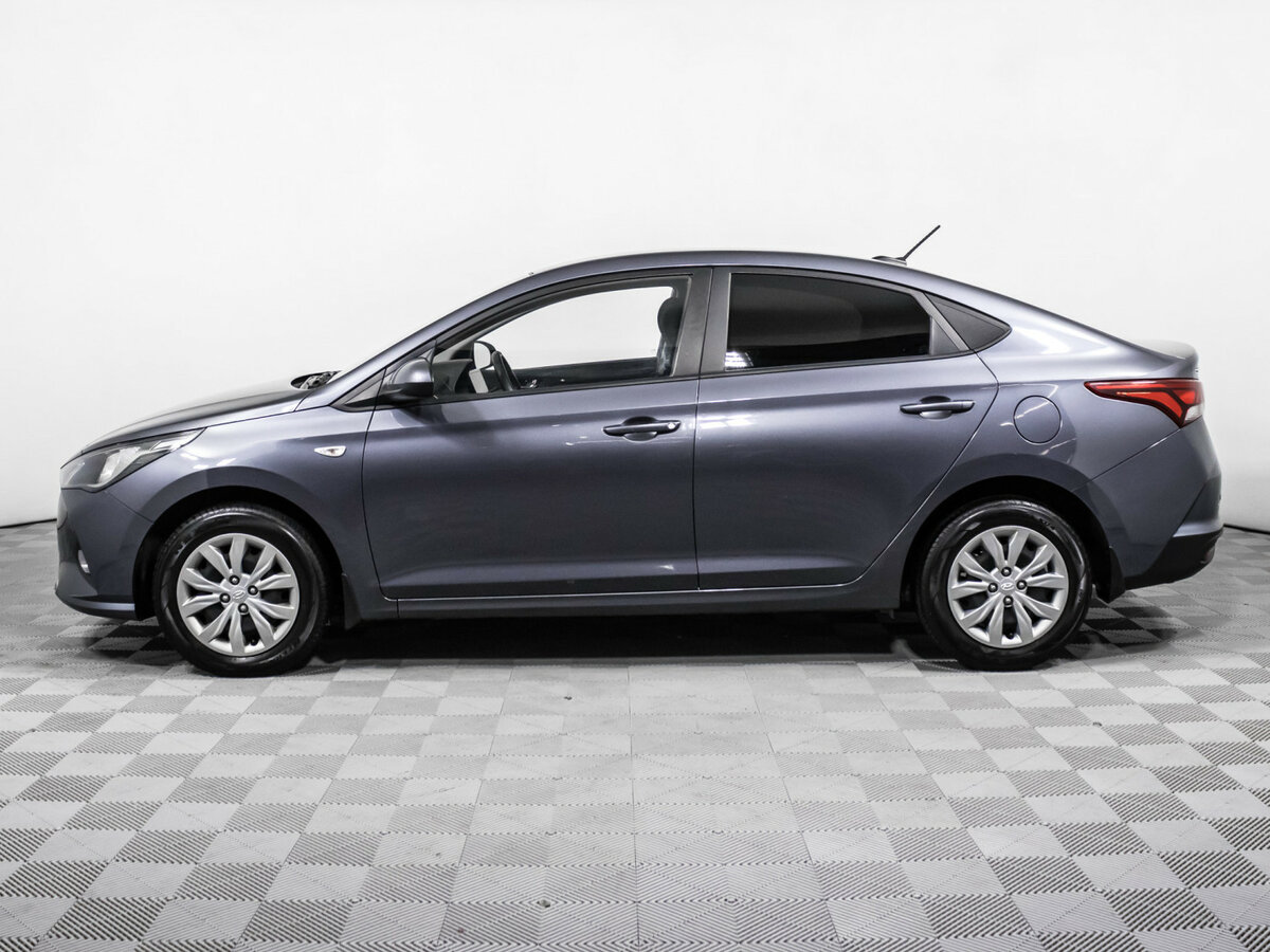 Hyundai Solaris 2021 года с пробегом. Фото: #7