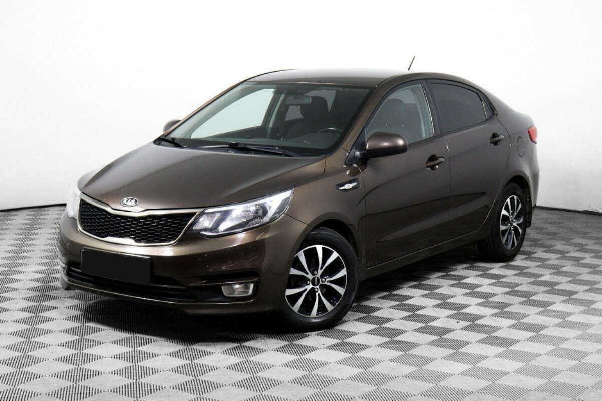 Kia Rio 2017 года с пробегом. Посмотреть фото