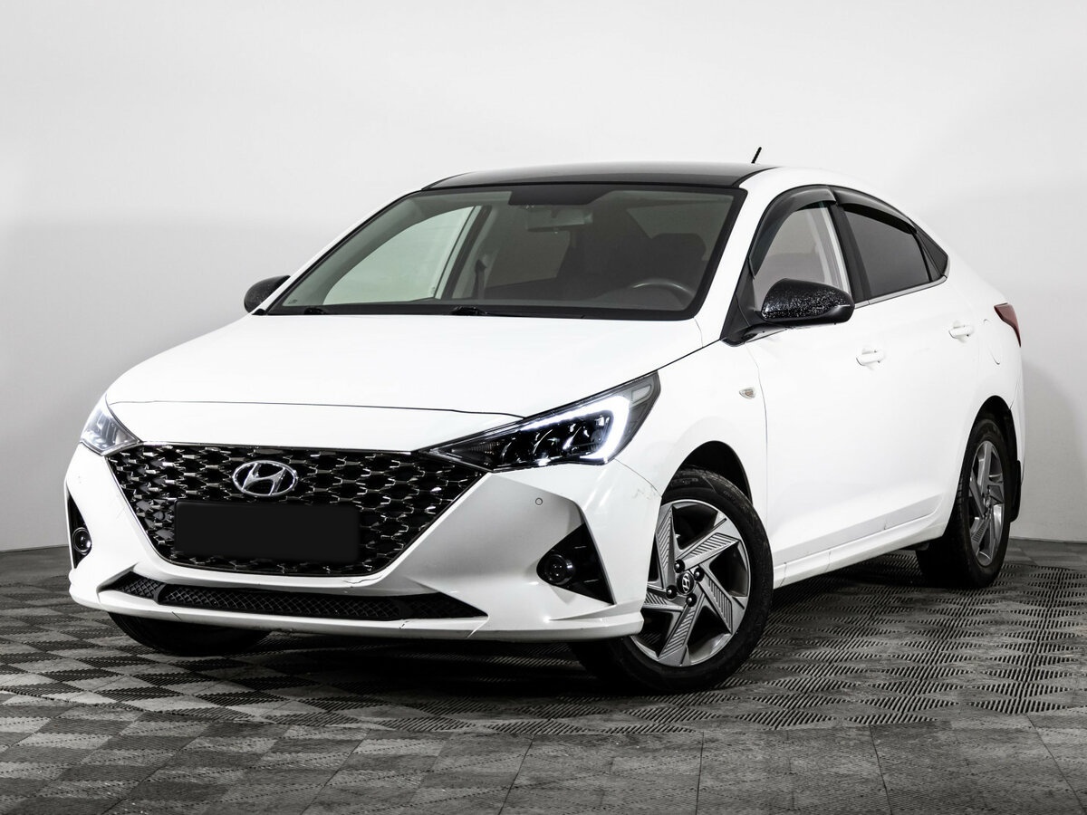 Hyundai Solaris 2021 года с пробегом. Посмотреть фото