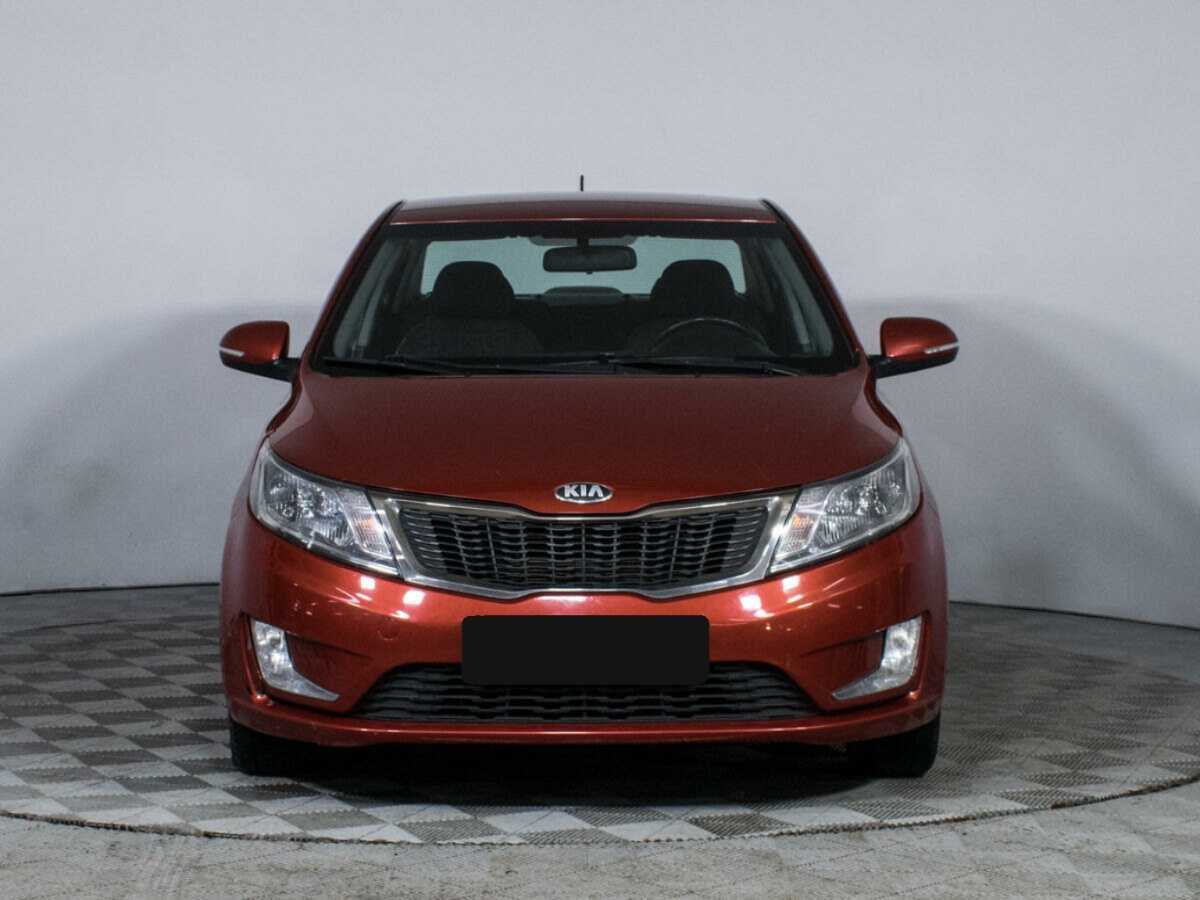 Kia Rio 2013 года с пробегом. Фото: #1