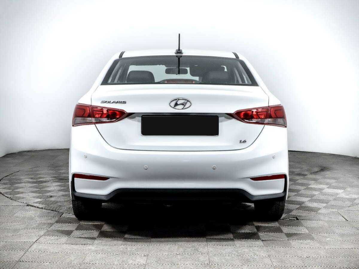Hyundai Solaris 2018 года с пробегом. Фото: #4