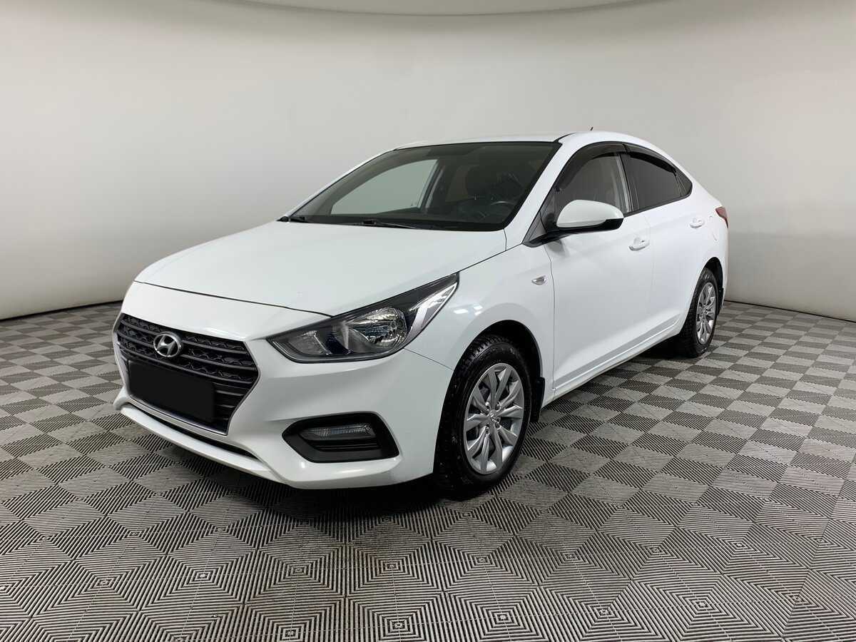 Hyundai Solaris 2017 года с пробегом. Посмотреть фото