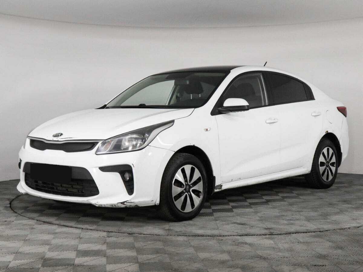 Kia Rio 2017 года с пробегом. Посмотреть фото