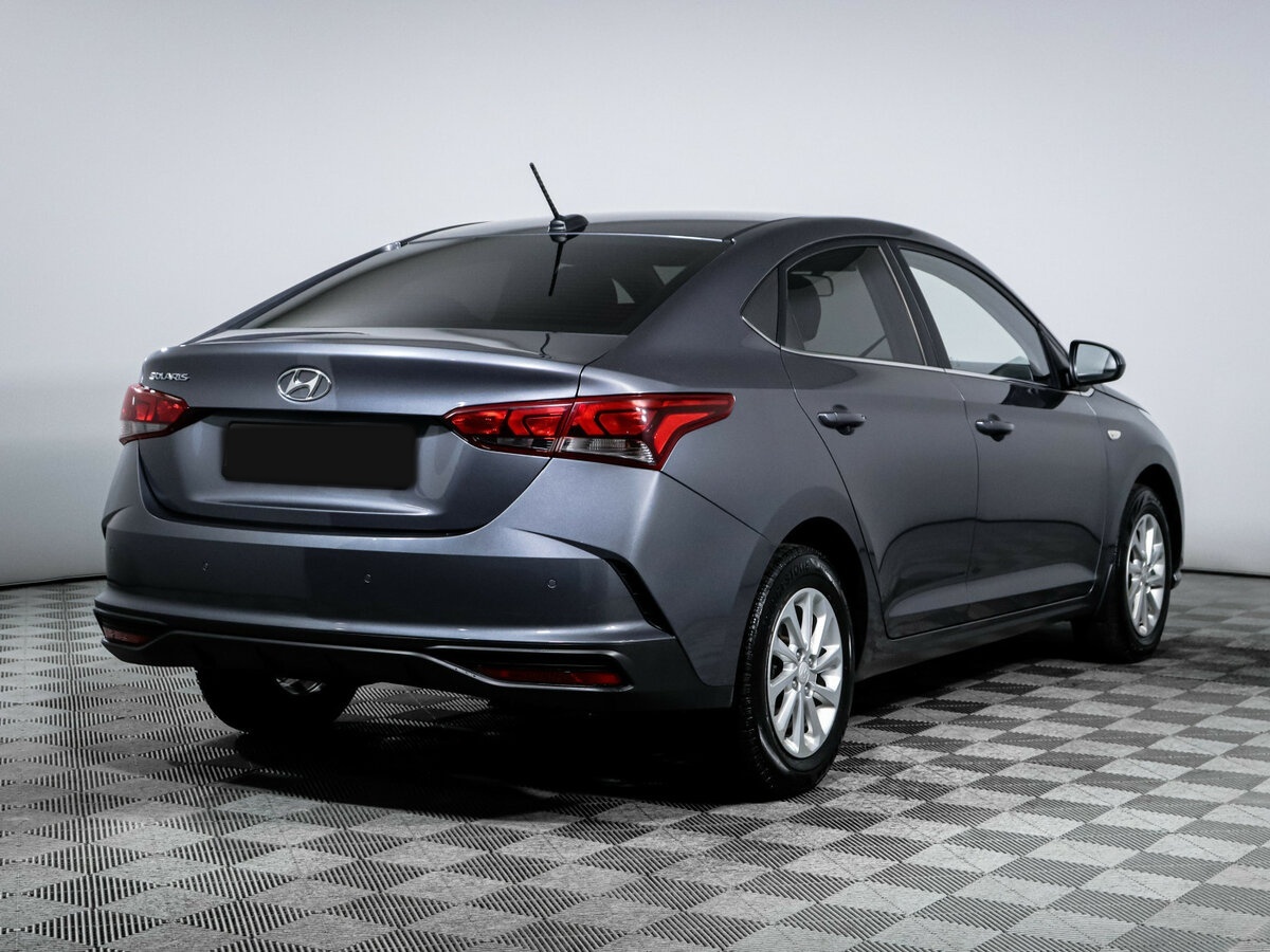 Hyundai Solaris 2021 года с пробегом. Фото: #3