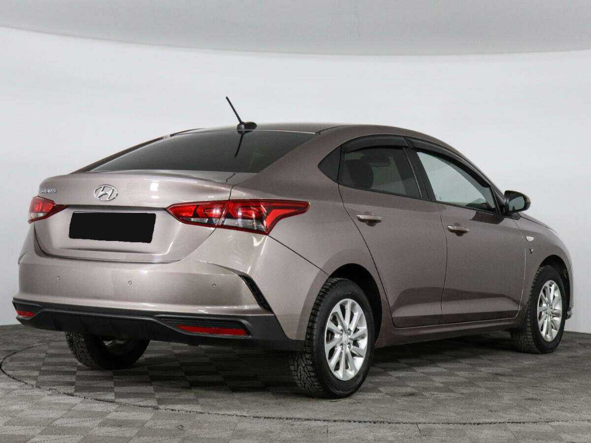 Hyundai Solaris 2021 года с пробегом. Фото: #4