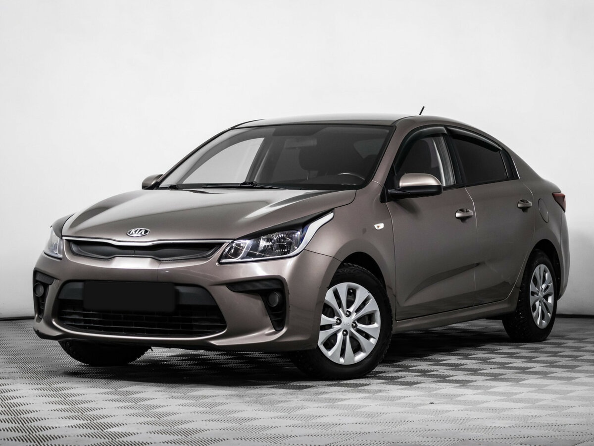 Kia Rio 2019 года с пробегом. Посмотреть фото