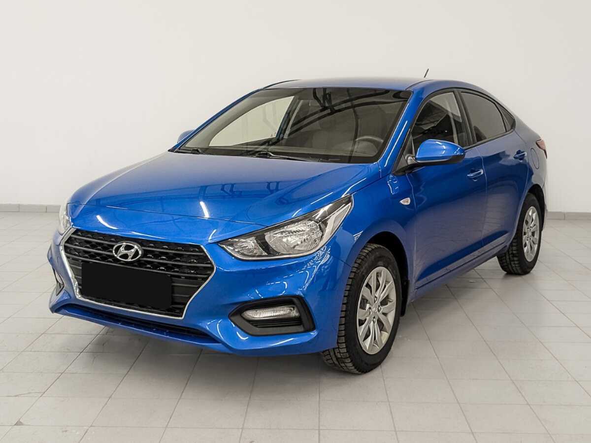 Hyundai Solaris 2020 года с пробегом. Посмотреть фото
