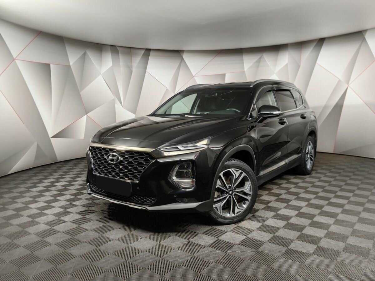 Hyundai Santa Fe 2019 года с пробегом. Посмотреть фото