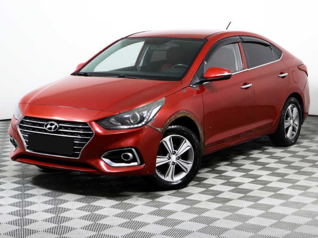 Hyundai Solaris 2017 года с пробегом. Посмотреть фото