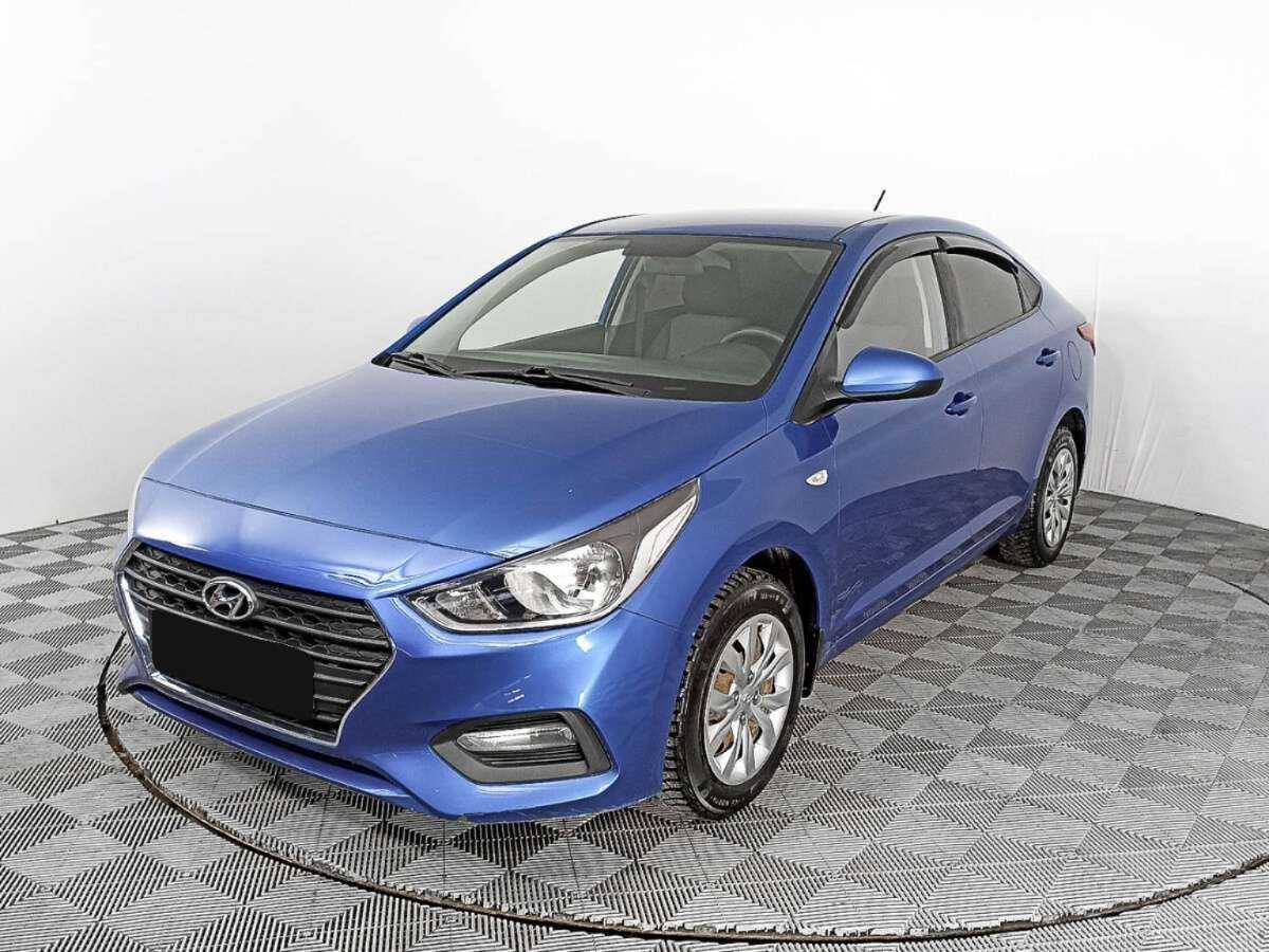 Hyundai Solaris 2018 года с пробегом. Посмотреть фото