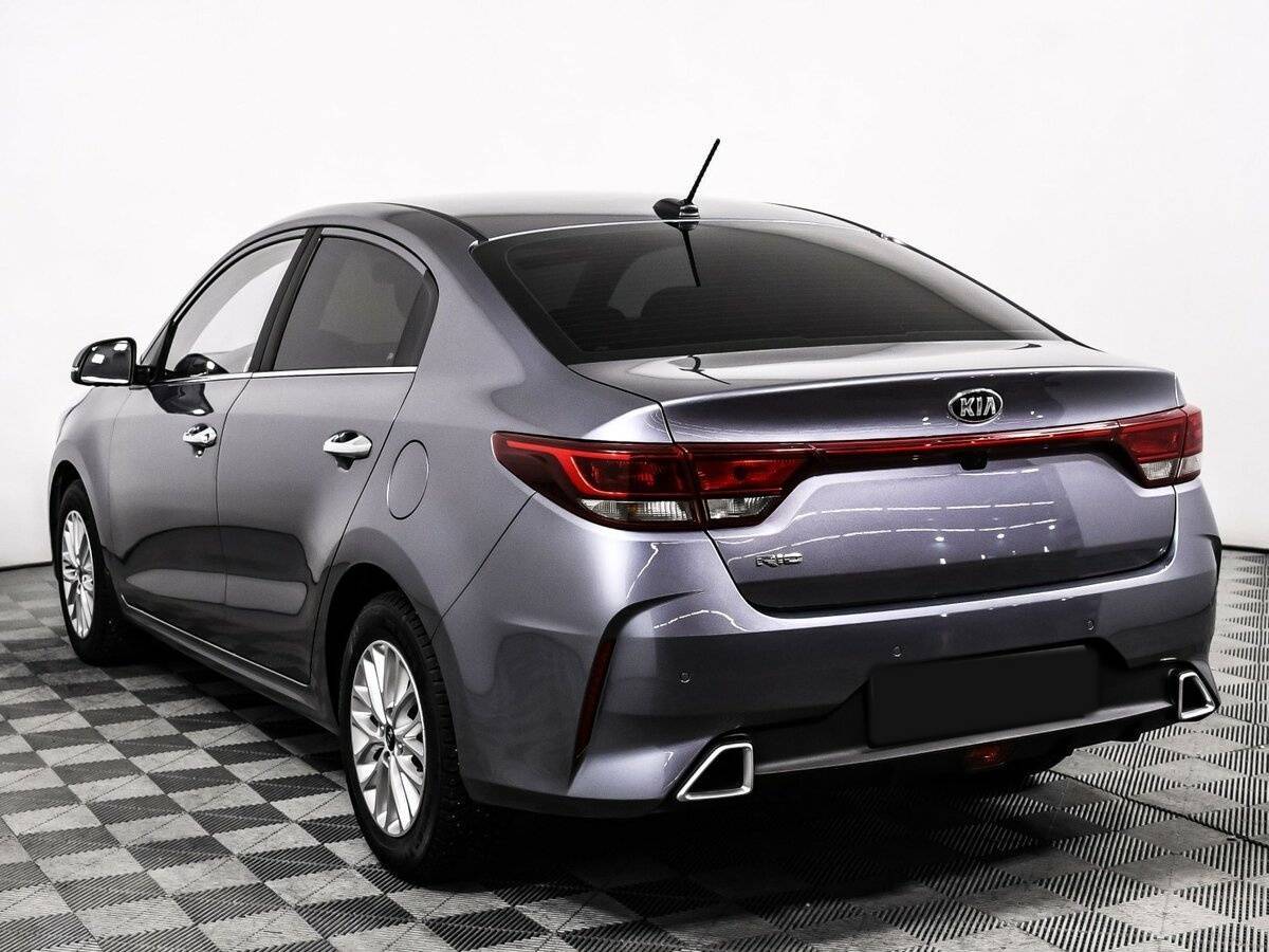 Kia Rio 2020 года с пробегом. Фото: #6