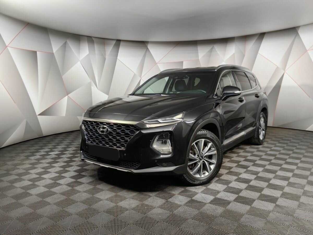 Hyundai Santa Fe 2019 года с пробегом. Посмотреть фото
