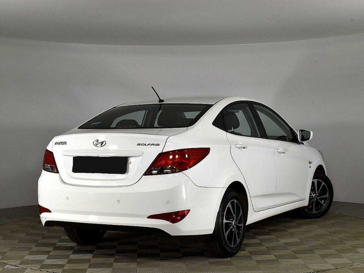 Hyundai Solaris 2014 года с пробегом. Фото: #1