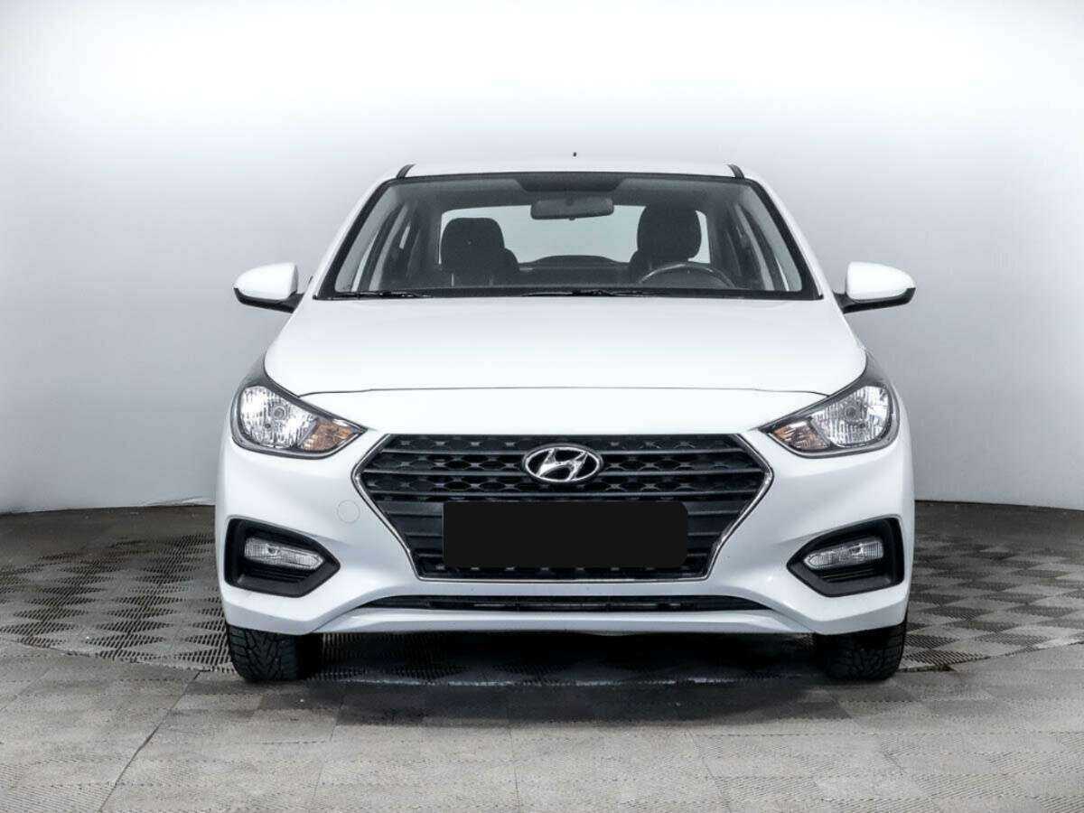 Hyundai Solaris 2019 года с пробегом. Посмотреть фото