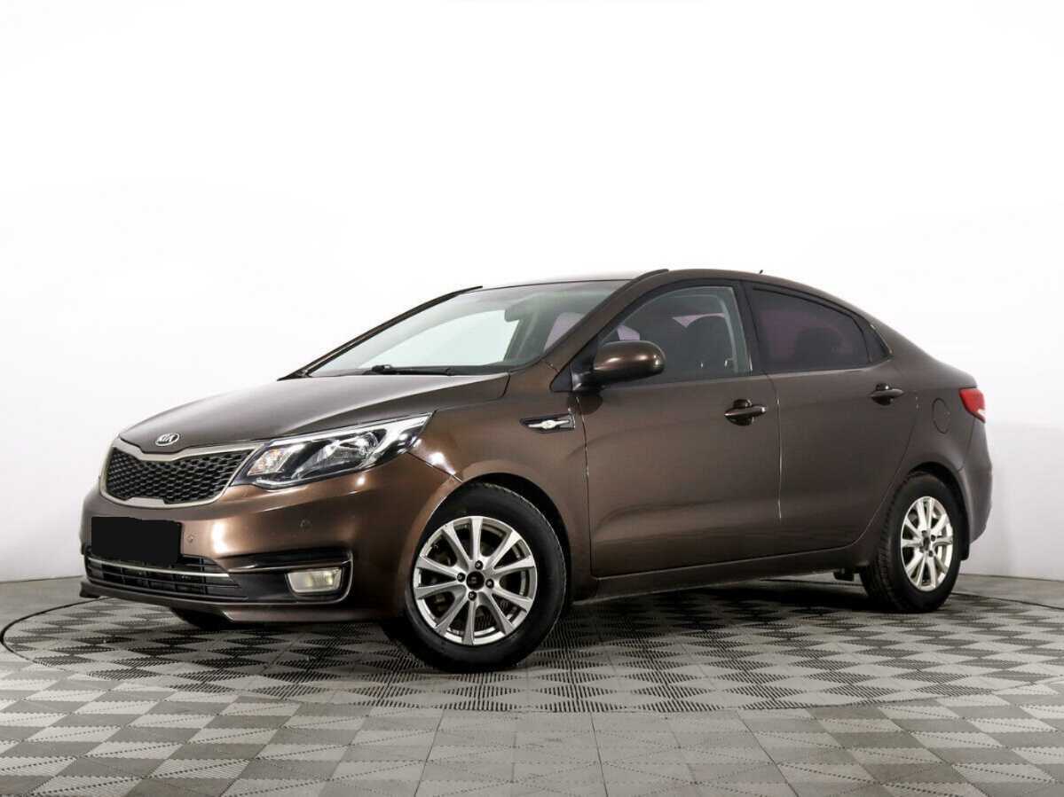 Kia Rio 2015 года с пробегом. Посмотреть фото