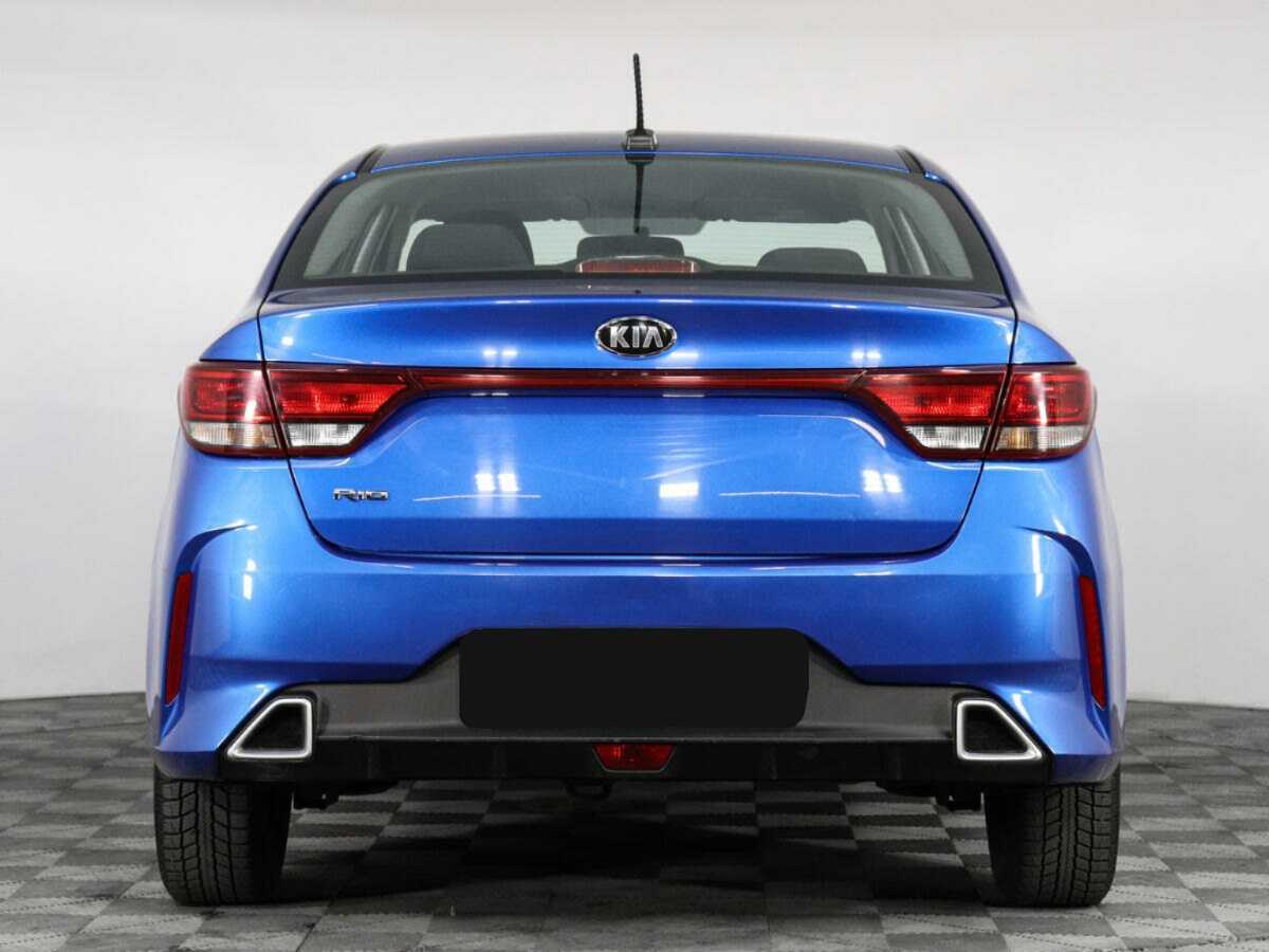 Kia Rio 2021 года с пробегом. Фото: #5