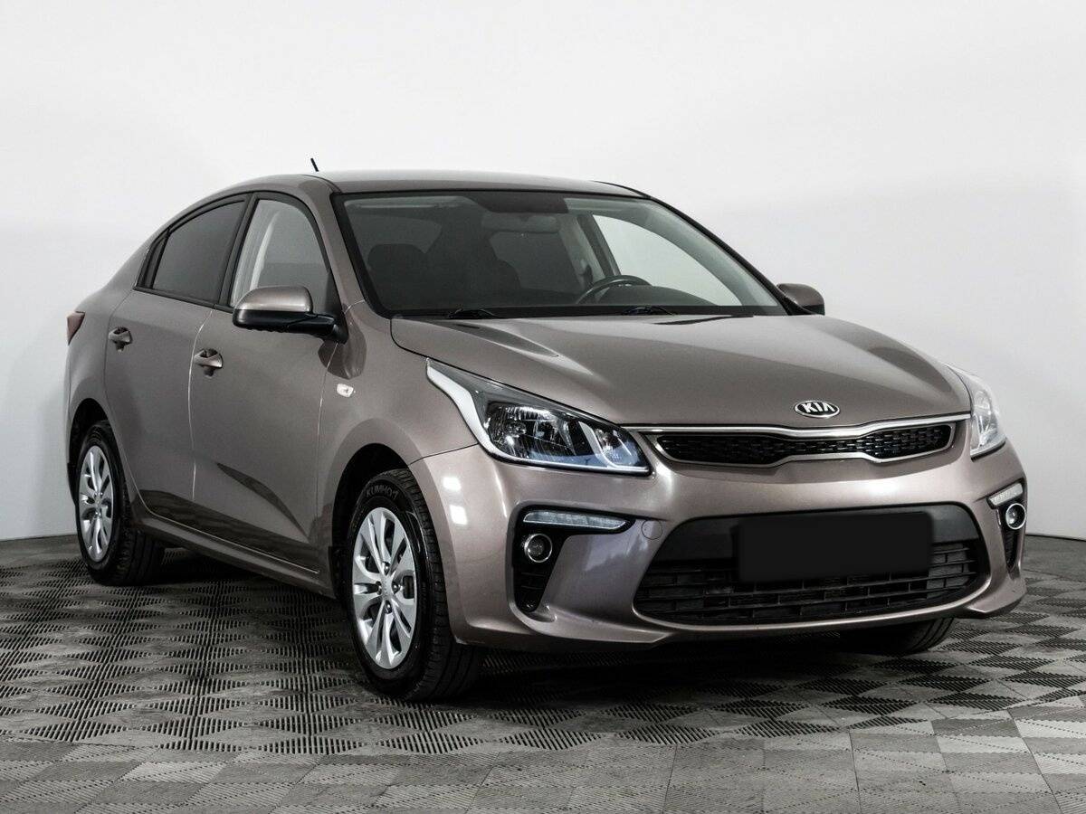 Kia Rio 2018 года с пробегом. Фото: #2