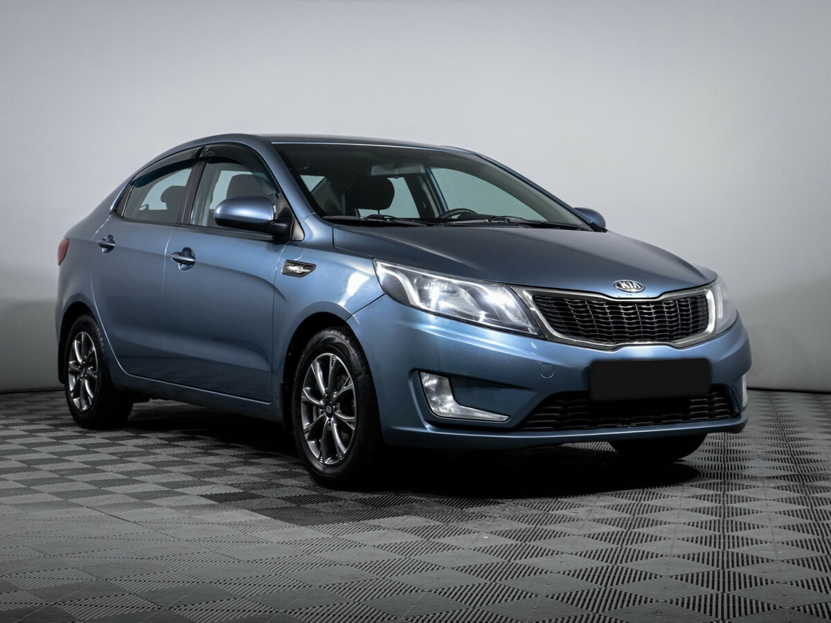 Kia Rio 2013 года с пробегом. Фото: #2
