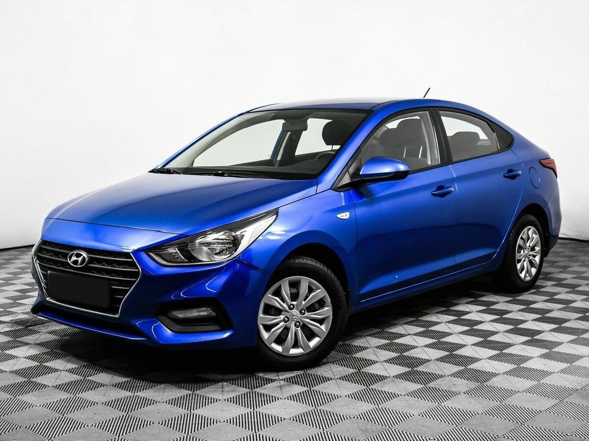 Hyundai Solaris 2018 года с пробегом. Посмотреть фото