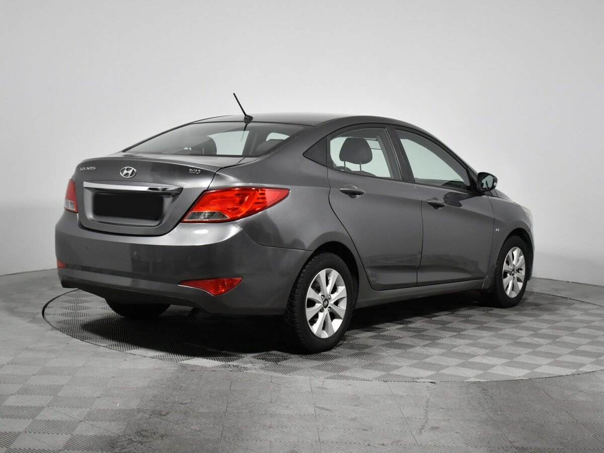 Hyundai Solaris 2016 года с пробегом. Фото: #4