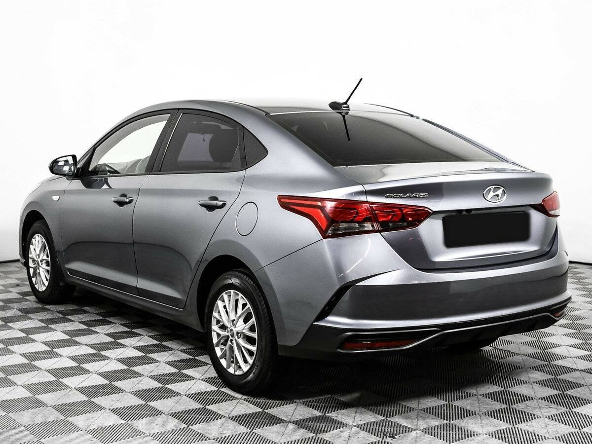 Hyundai Solaris 2021 года с пробегом. Фото: #6