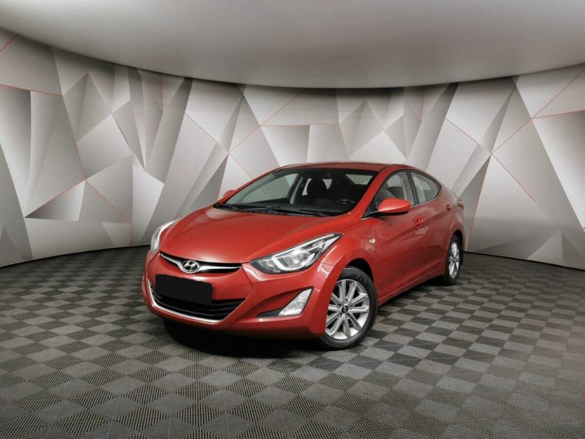 Hyundai Elantra 2015 года с пробегом. Фото: #0