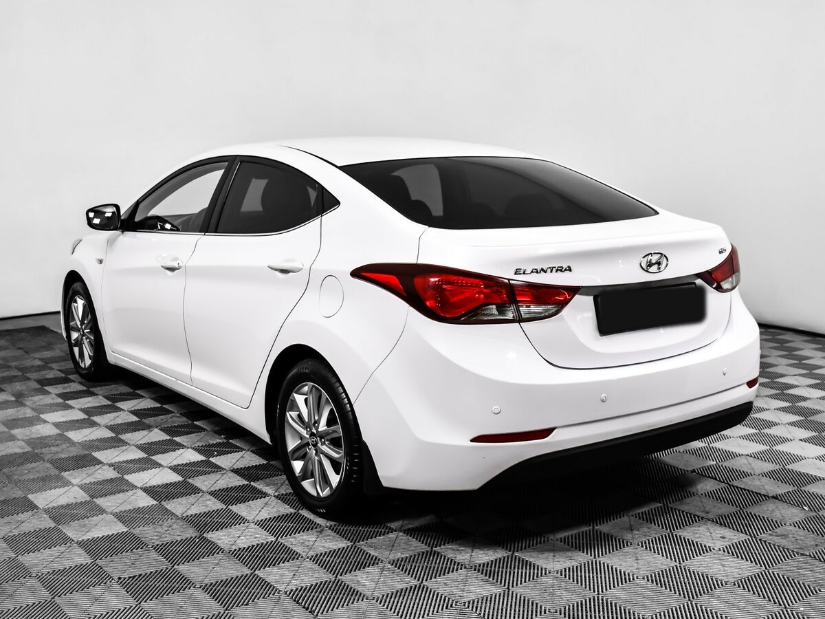 Hyundai Elantra 2014 года с пробегом. Фото: #6