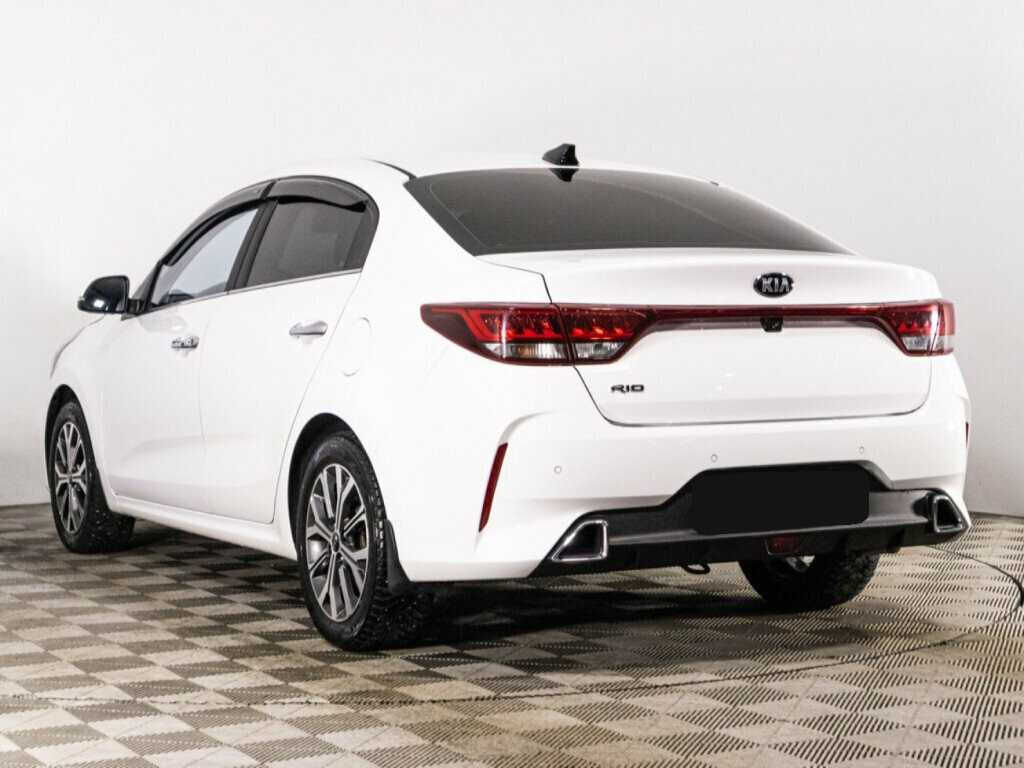 Kia Rio 2021 года с пробегом. Фото: #6