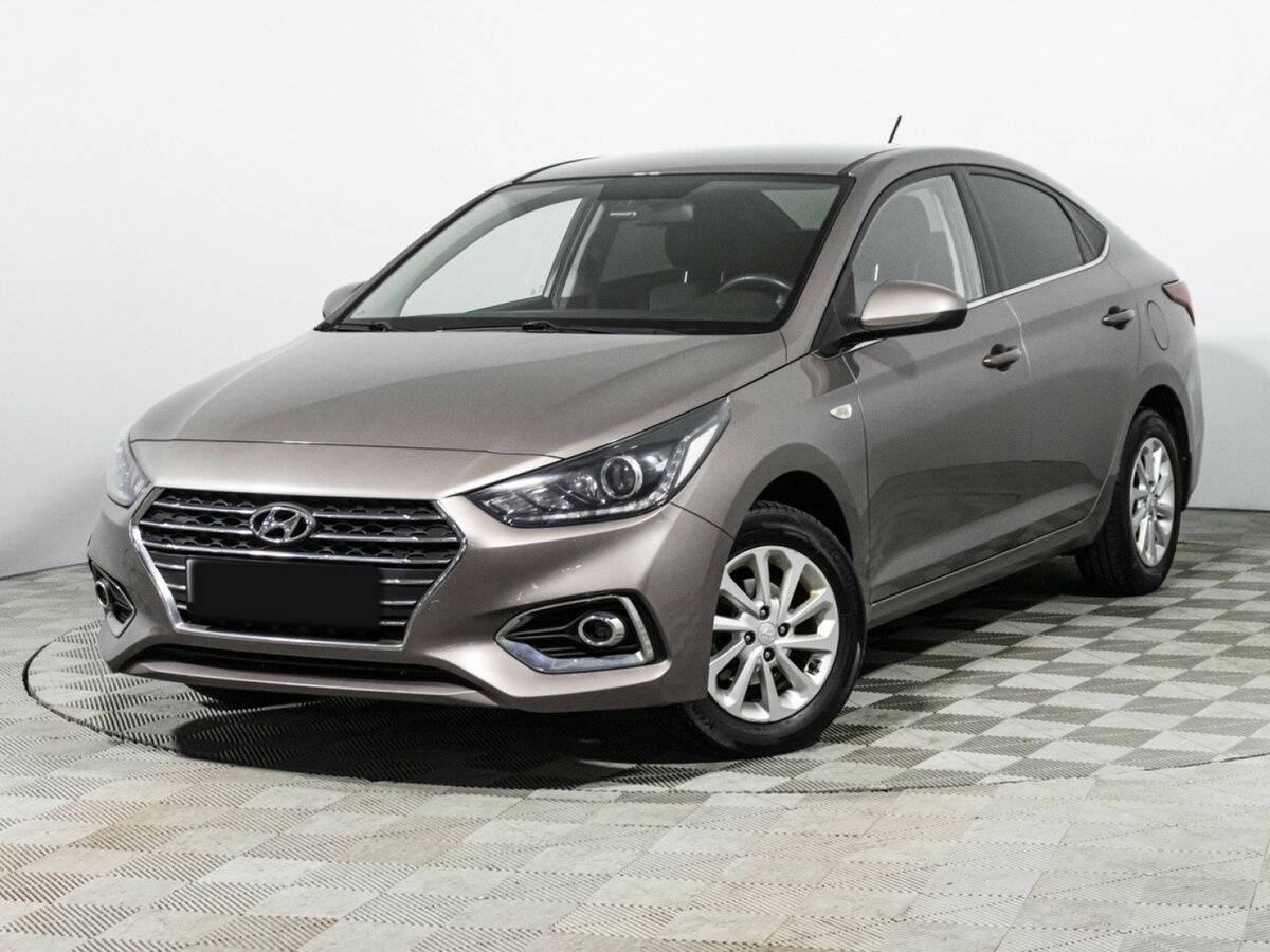 Hyundai Solaris 2018 года с пробегом. Посмотреть фото