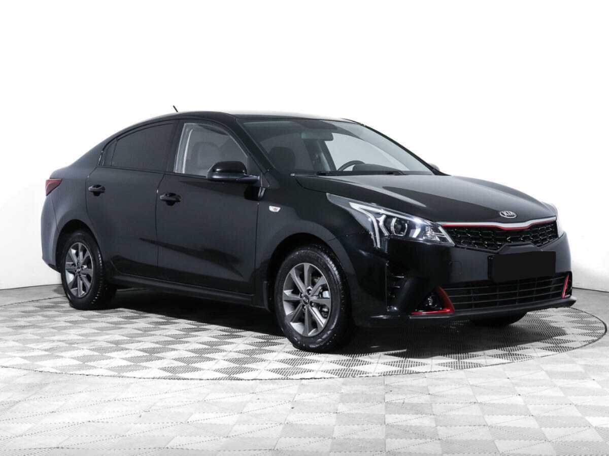 Kia Rio 2021 года с пробегом. Фото: #1