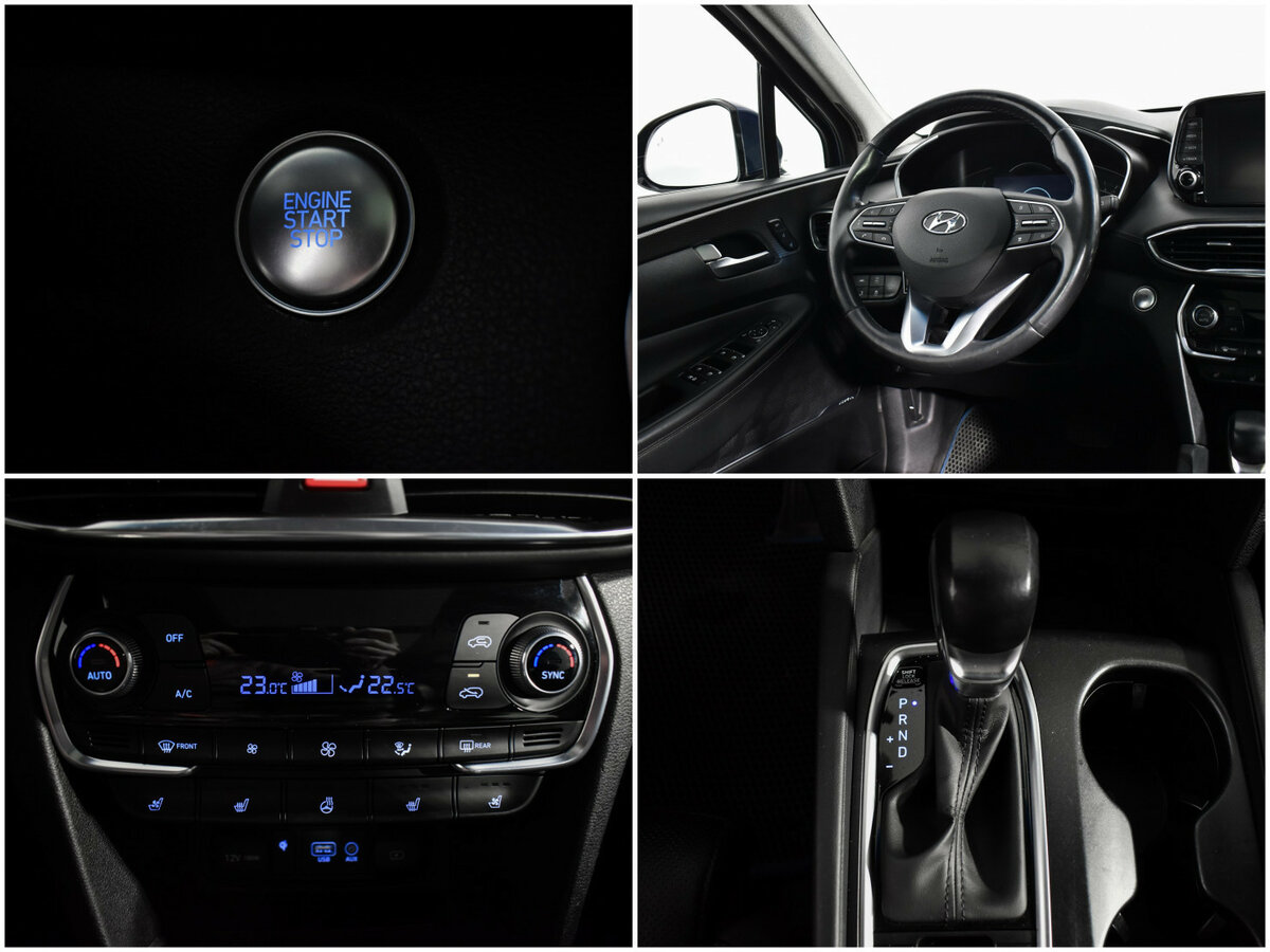 Hyundai Santa Fe 2019 года с пробегом. Фото: #18