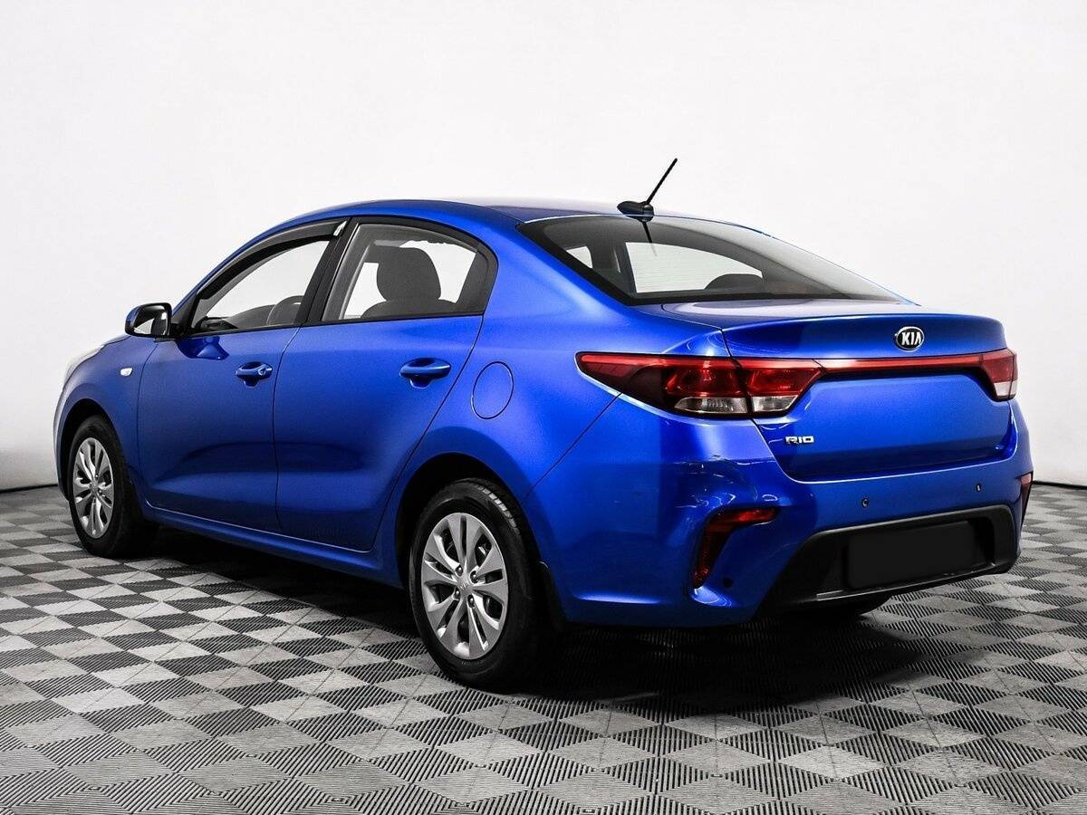 Kia Rio 2019 года с пробегом. Фото: #6