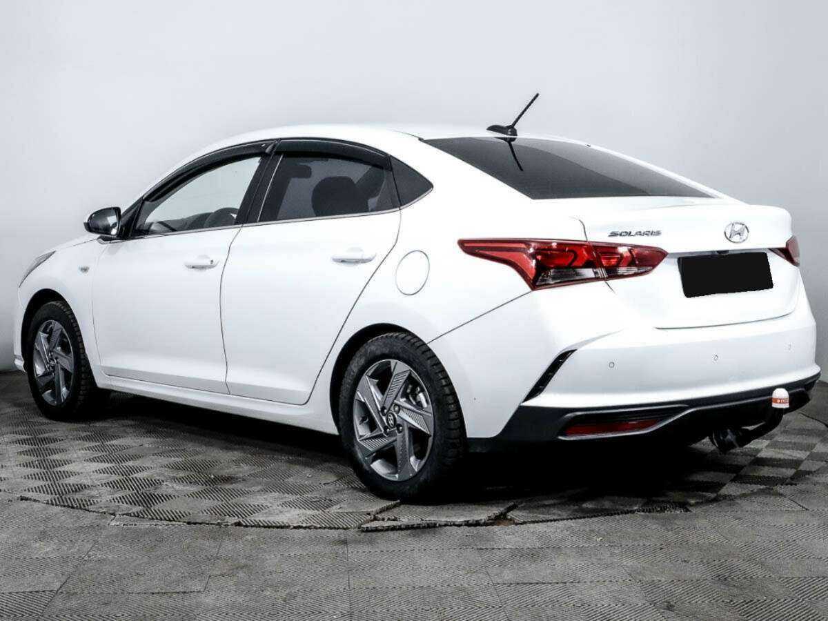Hyundai Solaris 2021 года с пробегом. Фото: #3