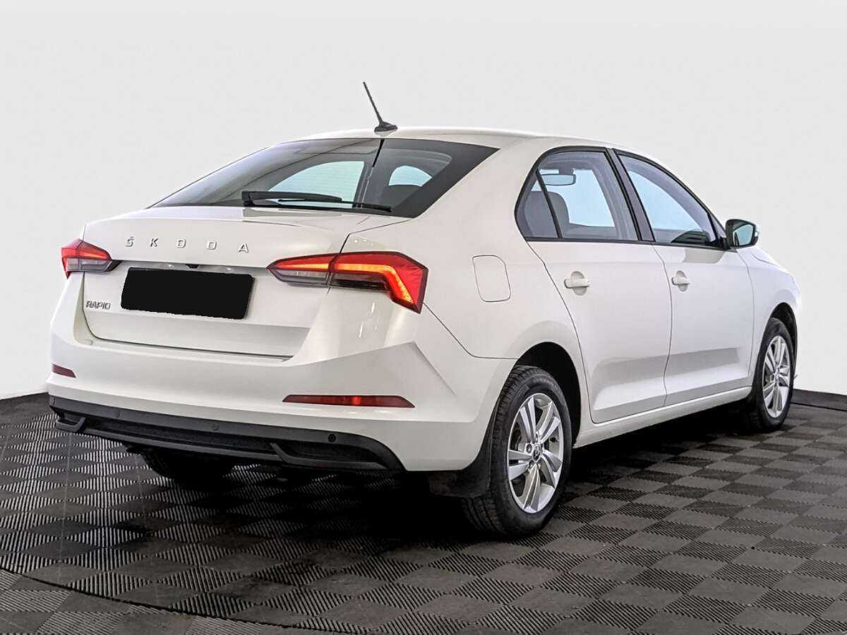 Skoda Rapid 2020 года с пробегом. Фото: #4