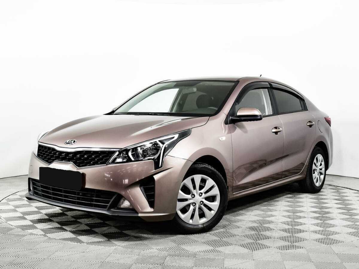 Kia Rio 2021 года с пробегом. Посмотреть фото