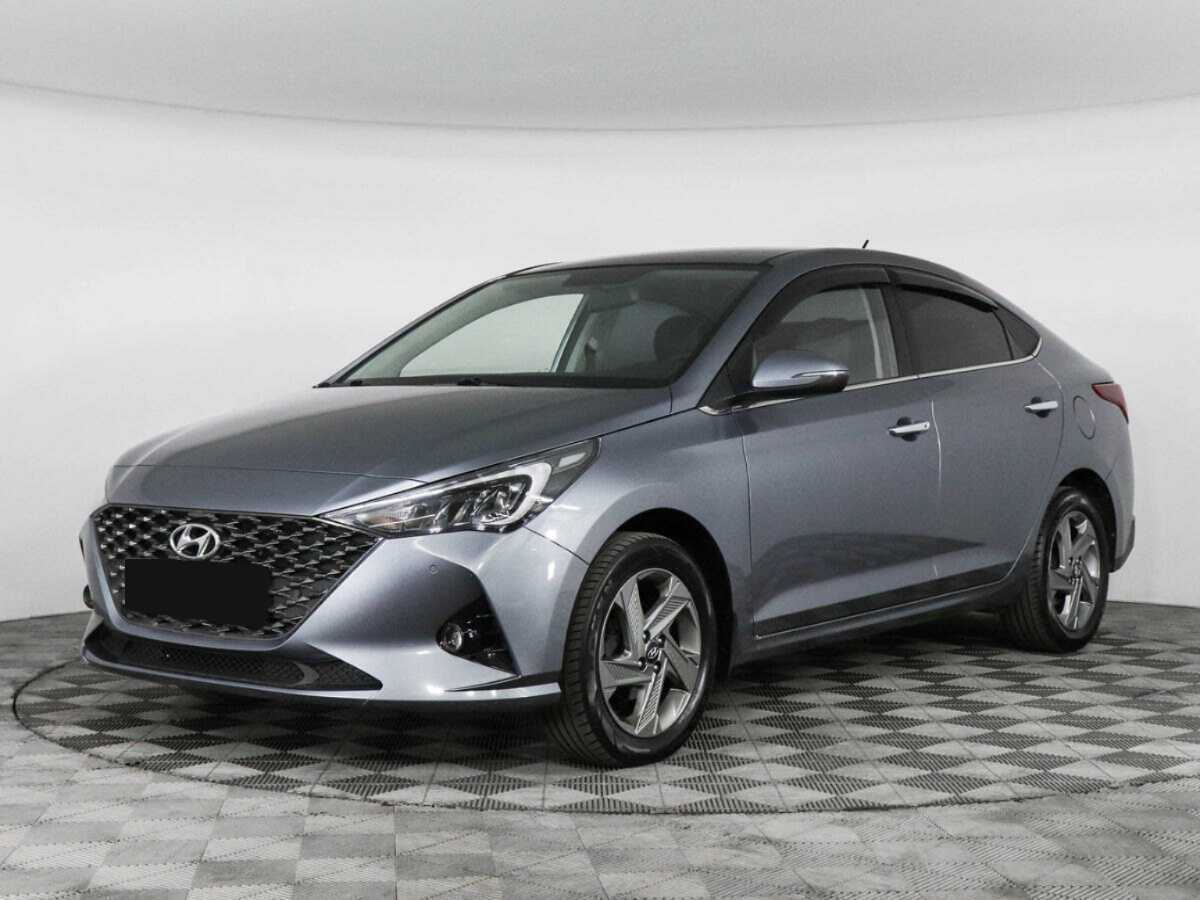 Hyundai Solaris 2020 года с пробегом. Посмотреть фото