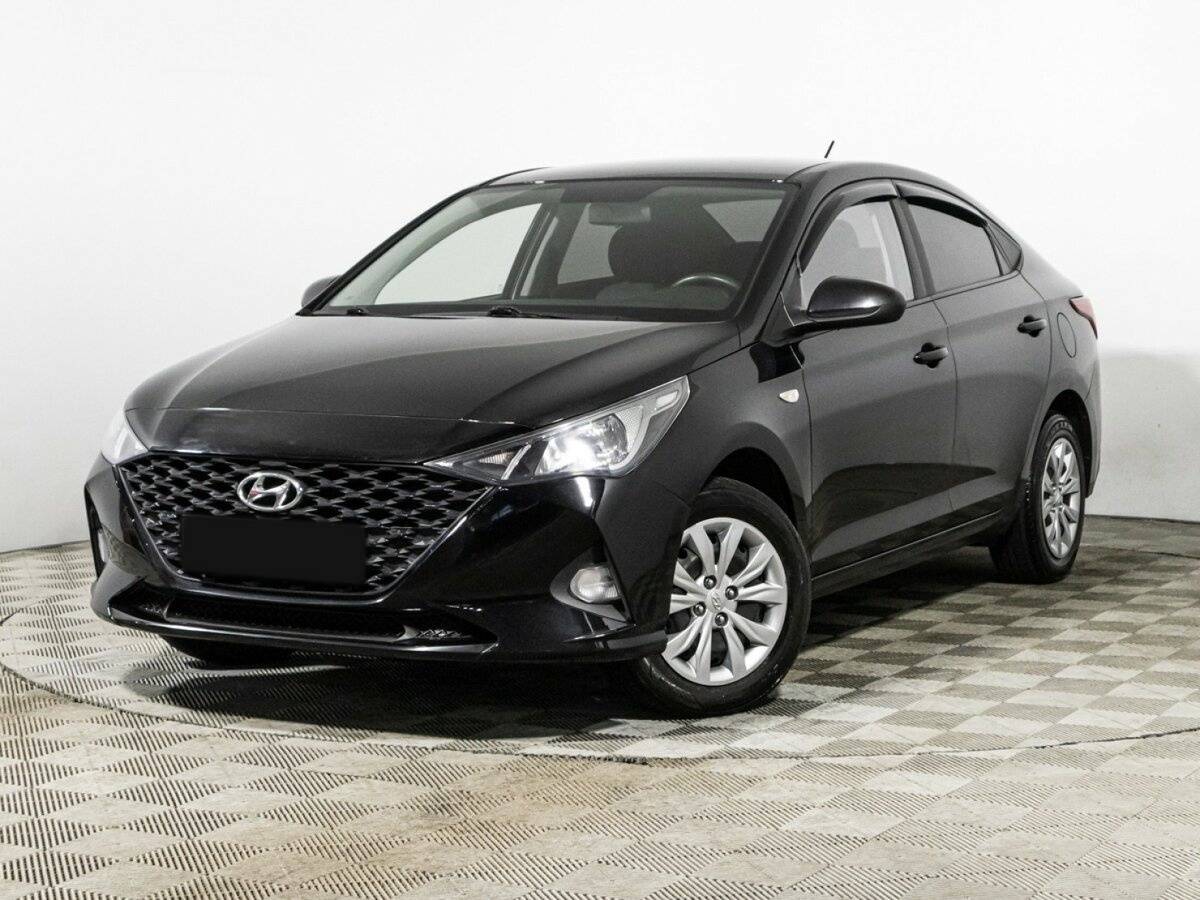 Hyundai Solaris 2021 года с пробегом. Посмотреть фото